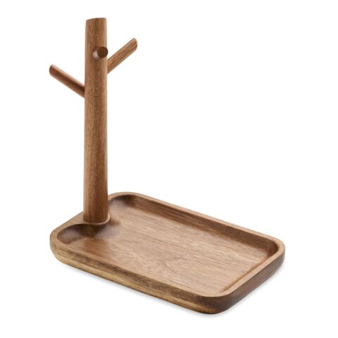 Schlüsselhalter Akazienholz holzfarben