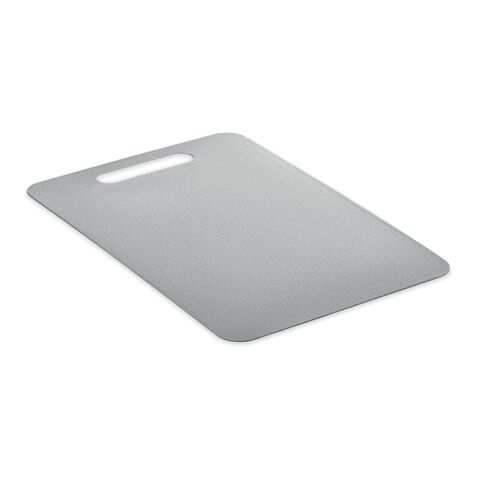 Schneidebrett Edelstahl M silber