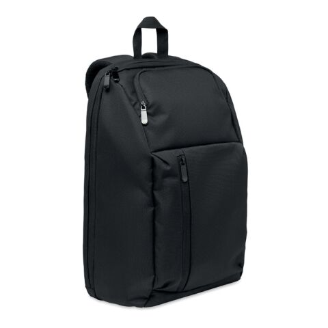 15" RPET Laptop-Rucksack 15L schwarz