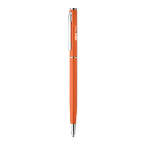 Drehkugelschreiber recy. Alu orange