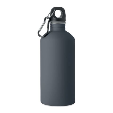 Werbeartikel Einwandige Trinkflasche 500ml – marineblau – mit Logo bedruckt