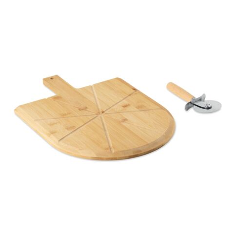 Pizza-Set Bambus