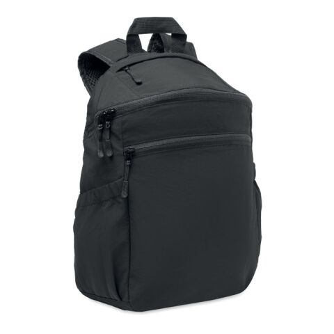 Rucksack Ripstop-Nylon schwarz