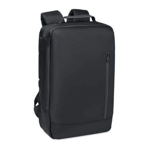 15" Laptop-Jacquard-Rucksack schwarz