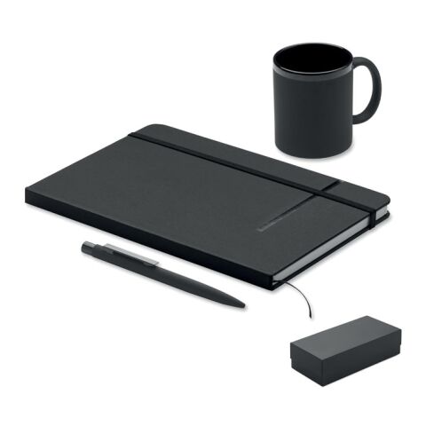 Geschenkset 3-teilig schwarz