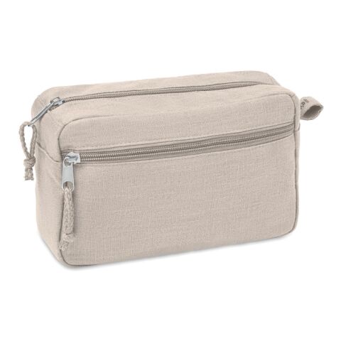 Hanf Kosmetiktasche 200g/m² beige | ohne Werbeanbringung | Nicht verfügbar | Nicht verfügbar | Nicht verfügbar