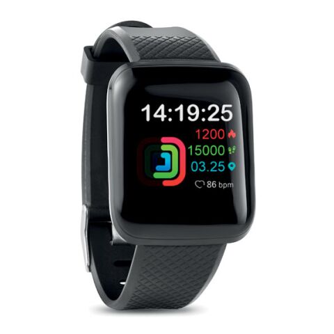 4.0 wireless Fitness Armband mit TPU-Band schwarz | ohne Werbeanbringung | Nicht verfügbar | Nicht verfügbar