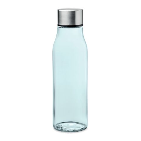 Trinkflasche Glas 500 ml transparent-blau | ohne Werbeanbringung | Nicht verfügbar | Nicht verfügbar