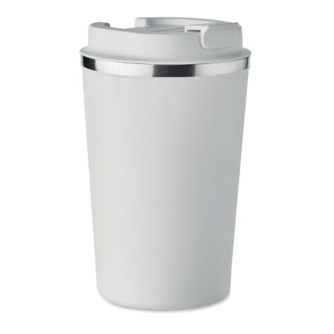 Doppelwandiger Becher 350ml weiß | ohne Werbeanbringung | Nicht verfügbar | Nicht verfügbar | Nicht verfügbar