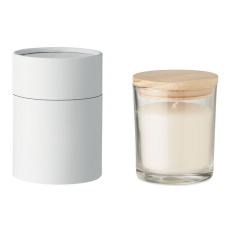 Kerze Vanille Duft klein transparent | ohne Werbeanbringung | Nicht verfügbar | Nicht verfügbar