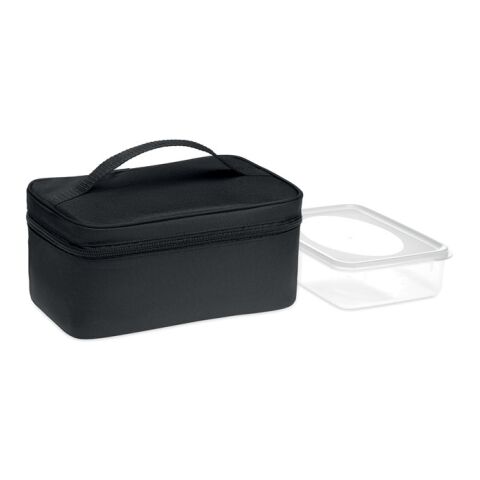 Lunch-/ Kühltasche 600D RPET 1900 ml Fassungsvermögen schwarz | ohne Werbeanbringung | Nicht verfügbar | Nicht verfügbar | Nicht verfügbar