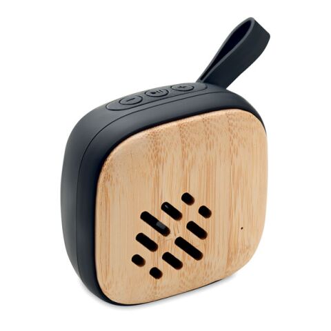 5.0 Wireless Lautsprecher with Silikon-Schlaufe schwarz | ohne Werbeanbringung | Nicht verfügbar | Nicht verfügbar