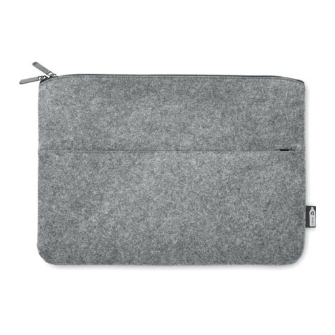 Laptoptasche RPET-Filz grau | ohne Werbeanbringung | Nicht verfügbar | Nicht verfügbar | Nicht verfügbar