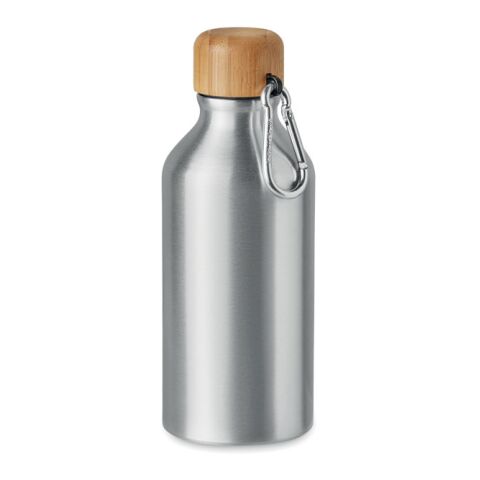 Trinkflasche Aluminium 400 ml mattsilber | ohne Werbeanbringung | Nicht verfügbar | Nicht verfügbar | Nicht verfügbar