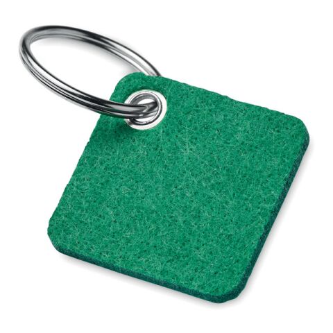 Schlüsselanhänger RPET-Filz grün | ohne Werbeanbringung | Nicht verfügbar | Nicht verfügbar | Nicht verfügbar