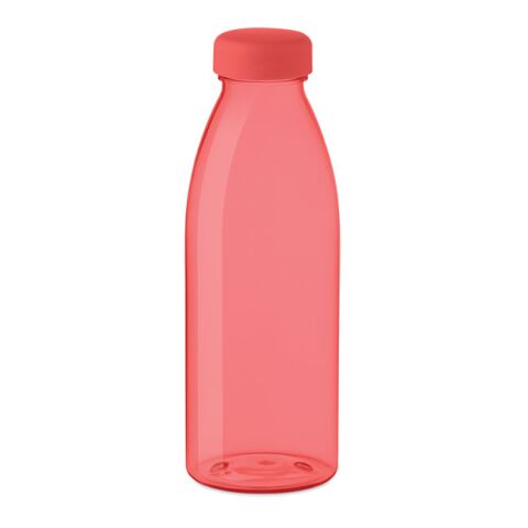 Trinkflasche RPET 500ml transparent-rot | ohne Werbeanbringung | Nicht verfügbar | Nicht verfügbar | Nicht verfügbar
