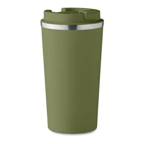 Werbeartikel Doppelwandiger Becher 510 ml MO6579 – dunkelgrün – mit Logo bedruckt
