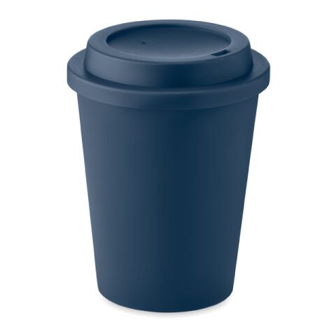 Doppelwandiger Becher PP 300ml marineblau | ohne Werbeanbringung | Nicht verfügbar | Nicht verfügbar