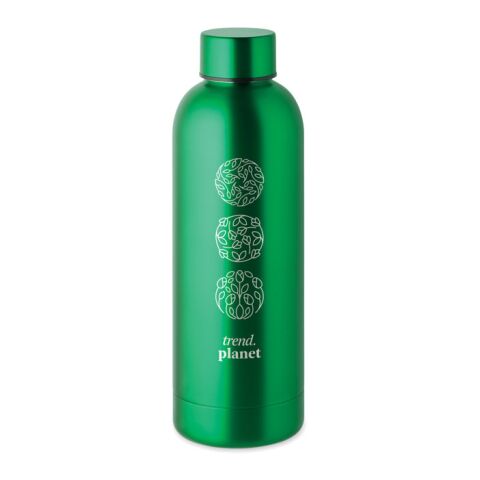 Werbeartikel Trinkflasche Edelstahl 500 ml MO6750 – grün – mit Logo bedruckt