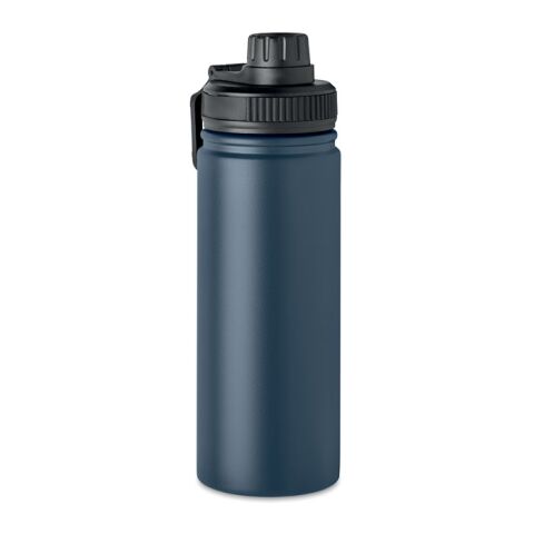 Doppelwandige Flasche 500 ml mit Trageschlaufe marineblau
