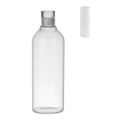 Flasche Borosilikatglas 1 L transparent | ohne Werbeanbringung | Nicht verfügbar | Nicht verfügbar | Nicht verfügbar