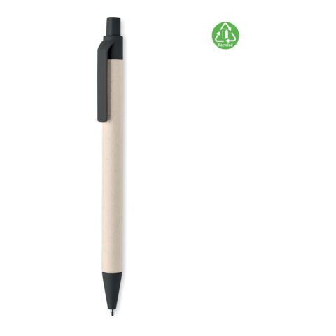 Kugelschreiber aus Milchkarton schwarz | ohne Werbeanbringung | Nicht verfügbar | Nicht verfügbar