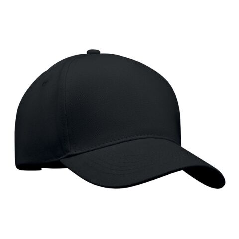 Baseball Kappe 5 Panels aus Baumwolle schwarz | ohne Werbeanbringung | Nicht verfügbar | Nicht verfügbar | Nicht verfügbar