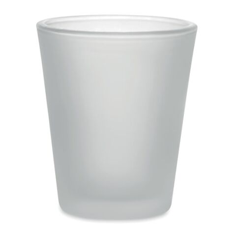 Schnapsglas Subli 44ml transparent-weiß | ohne Werbeanbringung | Nicht verfügbar | Nicht verfügbar