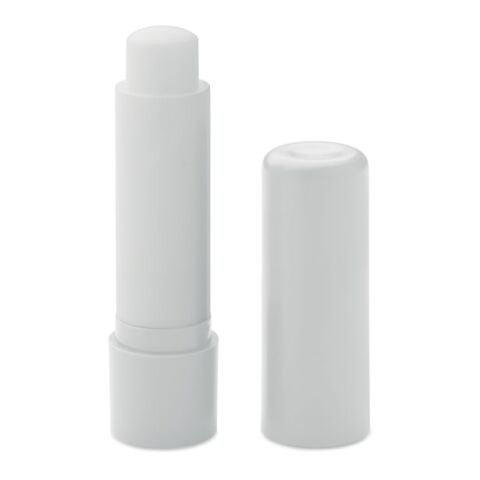 Werbeartikel Veganer Lippenbalsam – weiss – mit Logo bedruckt