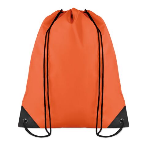 Beutel mit Kordelzug 190T Polyester orange | ohne Werbeanbringung | Nicht verfügbar | Nicht verfügbar | Nicht verfügbar