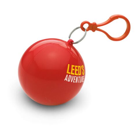 Regenponcho in Kugel