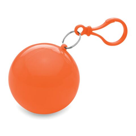 Regenponcho in Kugel orange | ohne Werbeanbringung | Nicht verfügbar | Nicht verfügbar