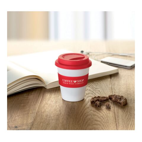 PP Becher mit Silikon-Deckel