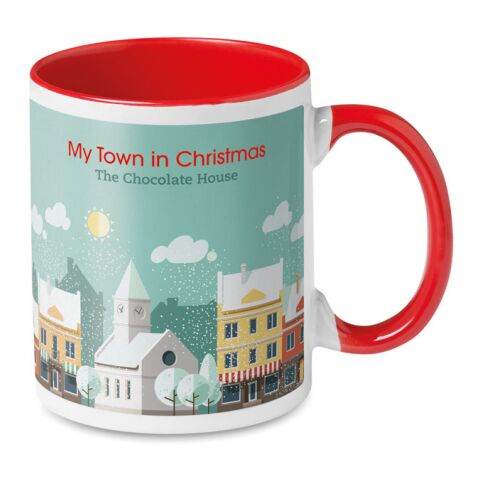 Kaffeebecher mit farbiger Innenseite 300 ml