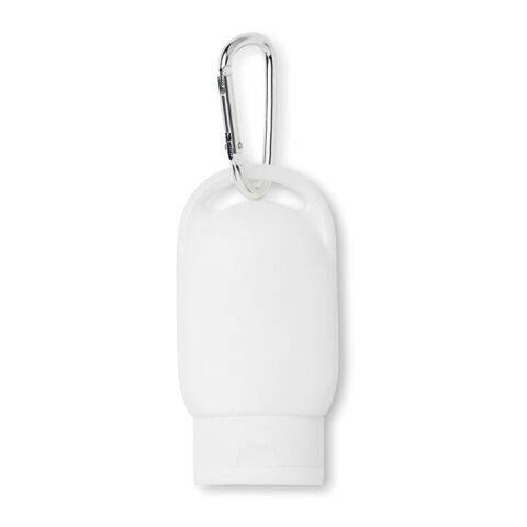 Sonnencreme mit Karabiner