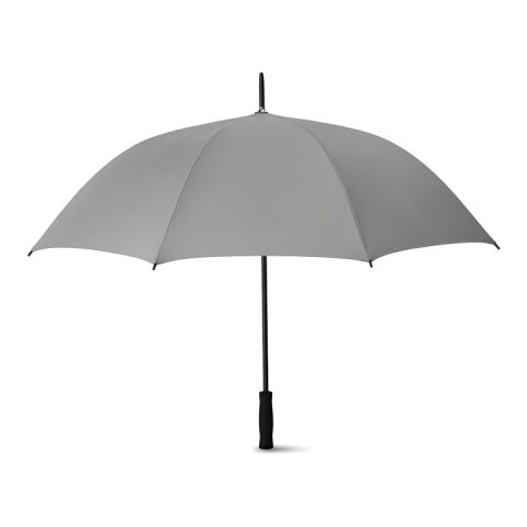 Werbeartikel Regenschirm 68,5 cm – grau – mit Logo bedruckt