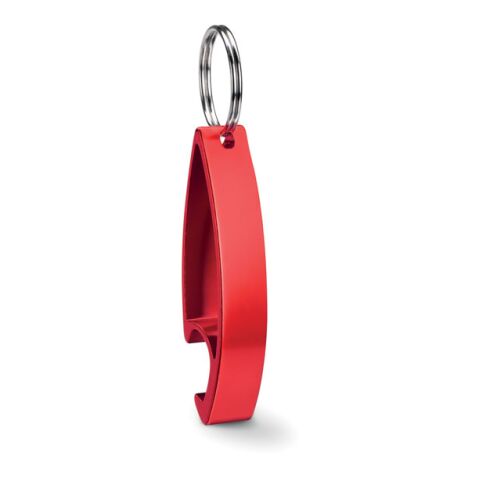 Schlüsselring mit Kapselheber glänzend rot | ohne Werbeanbringung | Nicht verfügbar | Nicht verfügbar