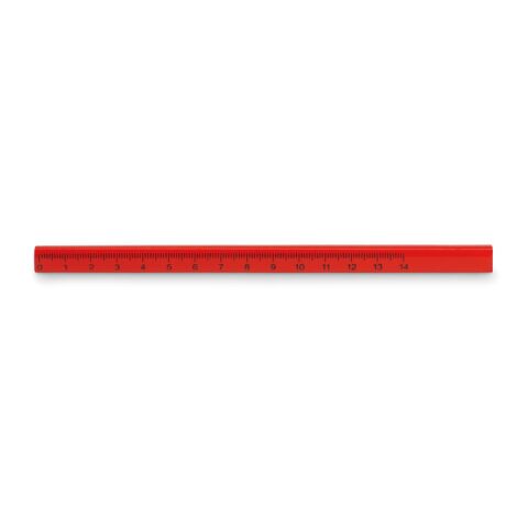 Zimmermanns-Bleistift mit Lineal