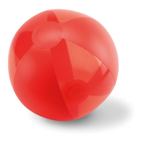Wasserball transparente Streifen rot | ohne Werbeanbringung | Nicht verfügbar | Nicht verfügbar | Nicht verfügbar