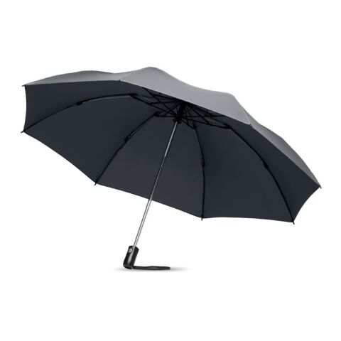 Reversibler Regenschirm grau | ohne Werbeanbringung | Nicht verfügbar | Nicht verfügbar | Nicht verfügbar