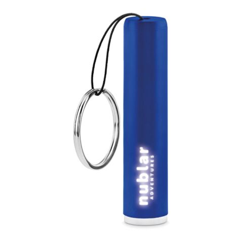 LED Taschenlampe mit Schlüsselring königsblau | ohne Werbeanbringung | Nicht verfügbar | Nicht verfügbar