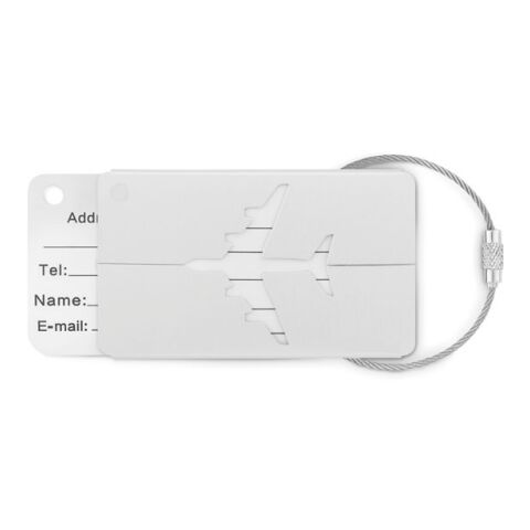 Kofferanhänger aus Aluminium