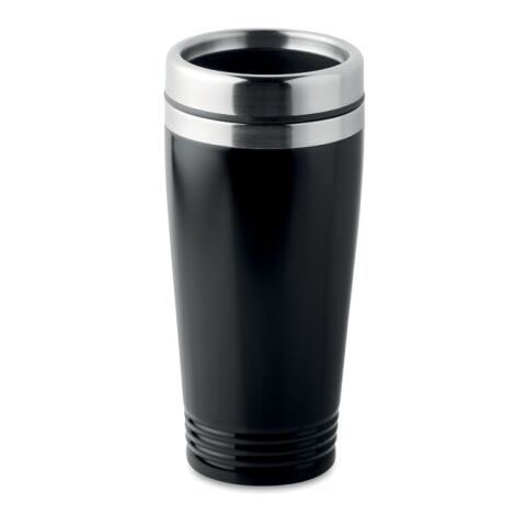 Doppelwandiger Trinkbecher mit PP-Deckel 400 ml
