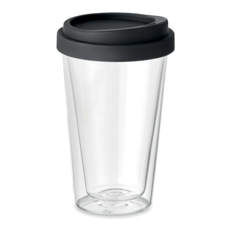 Borosilikat Trinkglas 350ml schwarz | ohne Werbeanbringung | Nicht verfügbar | Nicht verfügbar