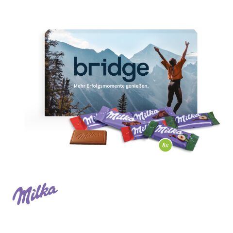 Milka Schokotäfelchen in Präsentbox