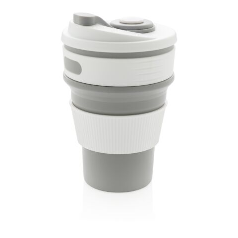 faltbarer Silikon-Becher mit Deckel