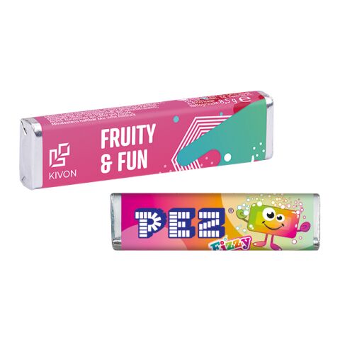 PEZ Bonbonriegel 4c Euroskala | 1 PEZ Bonbonriegel, Fizzy