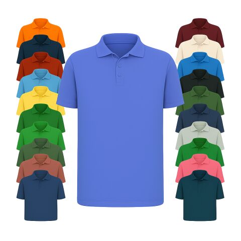 Polo Shirt in Sonderfarbe