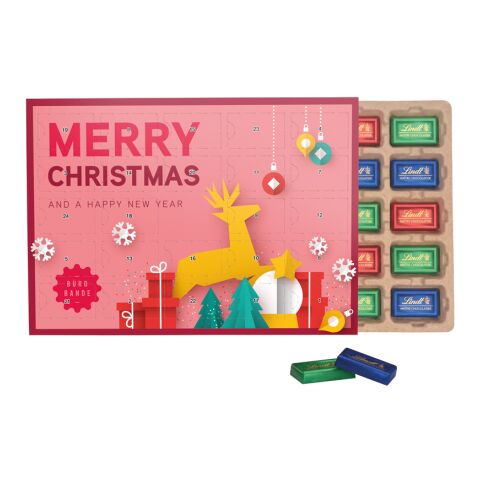 Werbeartikel Premium Tisch Adventskalender Eco – mit Logo bedruckt