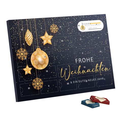 Premium Tisch Adventskalender 4c Euroskala | Sarotti Schokoladentäfelchen